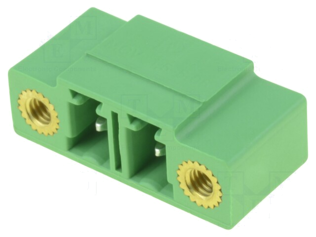 Ontkoppelbare terminal strip; 5,08mm; banen: 2; recht; contact Ontkoppelbare terminal strip; 5,08mm; banen: 2; recht; contact